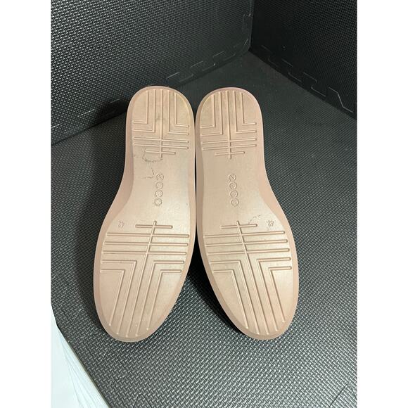 ECCO Soft 9 II Size 11 42 Tie Leather Upper Sneaker Women's Quilted Rose Shoe - Picture 5 of 8